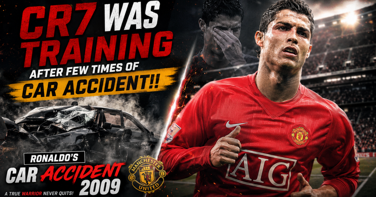 Cristiano Ronaldo’s Car Accident 2009