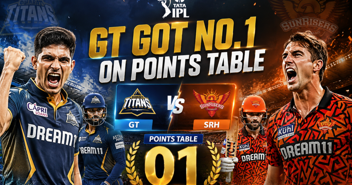 GT vs SRH IPL 2026 Match Result