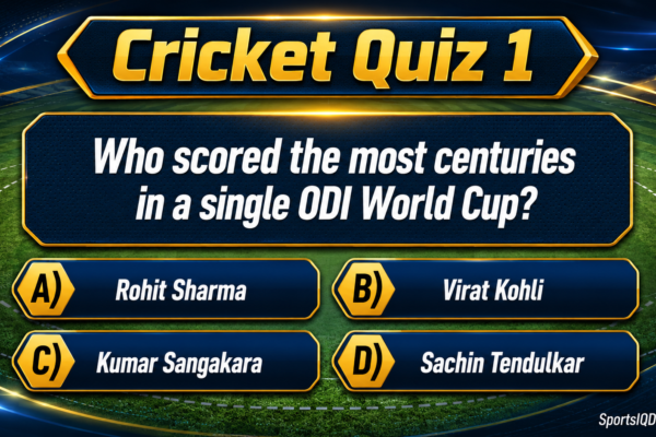 Cricket Quiz 1