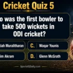 Who was the first bowler to take 500 wickets in ODI cricket?