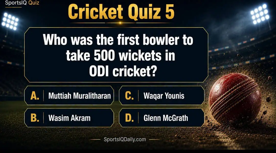 Who was the first bowler to take 500 wickets in ODI cricket?