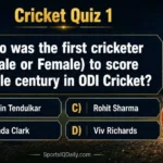 Who was the first cricketer (Male or Female) to score double century in ODI Cricket?