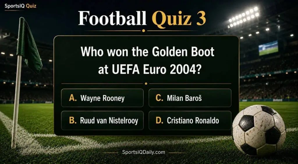 Who won the Golden Boot at UEFA Euro 2004?