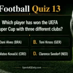 Which player has won the UEFA Super Cup with three different clubs?