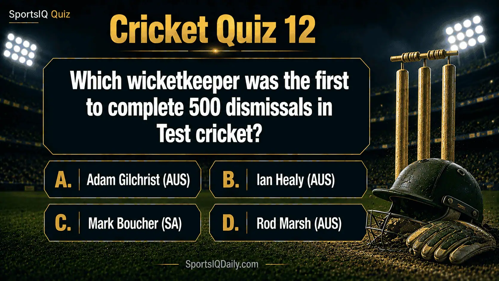 Which wicketkeeper was the first to complete 500 dismissals in Test cricket?