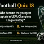 Who became the youngest captain in UEFA Champions League history?