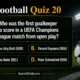 Who was the first goalkeeper to score in a UEFA Champions League match from open play?